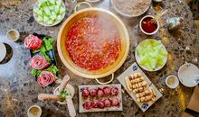 吃火锅时发的文案