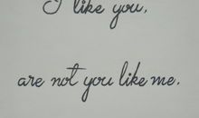 喜欢一个人暗示她的话英文