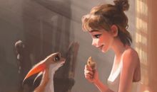 形容女人开心的句子