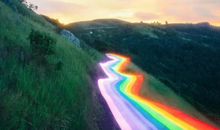 关于彩虹的温柔文案