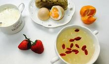 每日早餐的说说