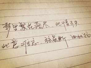 悲伤的诗