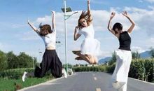 姐妹们开心的句子