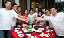 和好哥们聚会吃饭的句子