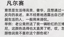 凡尔赛文学语录