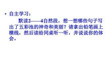 自主学习的长句