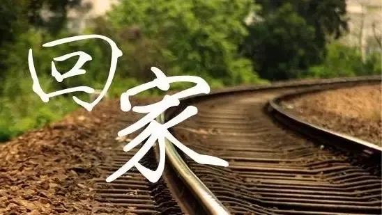 描写春节期间回家的诗2
