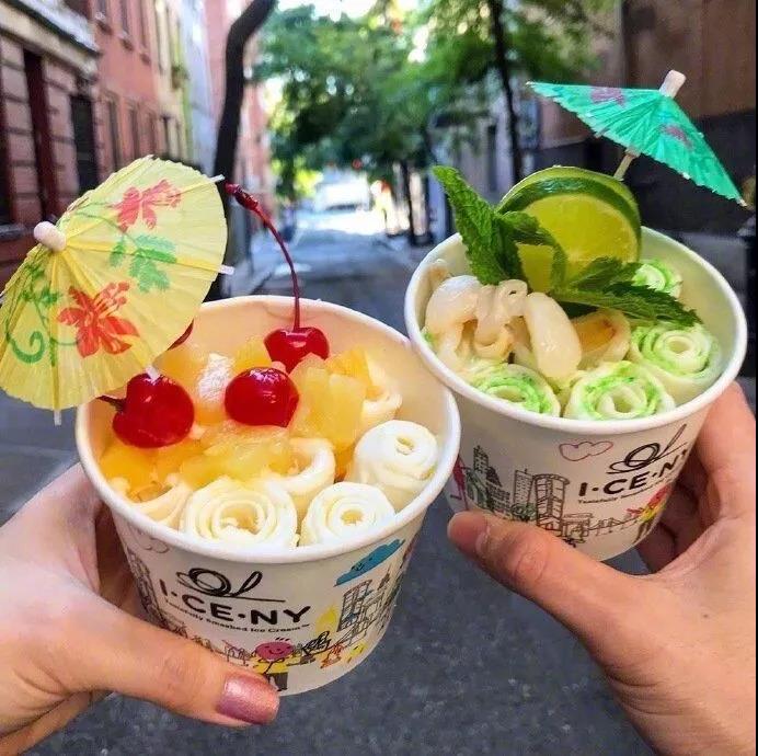 谈论冬天吃冰淇淋1