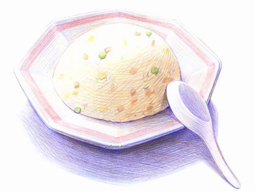 快乐食物句子2