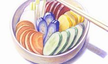 做食物开心的句子