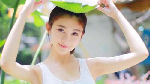 赞美女孩面孔的句子