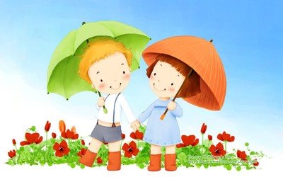15，有很长一段时间的雨伞下雨，雨仍然拒绝。很长一段时间里有一堆鲜花，并拒绝失败。永远存在一种友谊和希望。即使蓝色丝绸闪耀，也可以保留它。