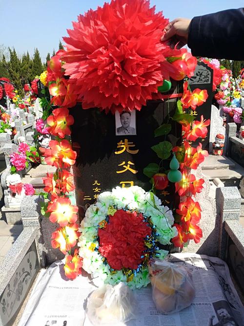 爸爸的坟墓是什么句子