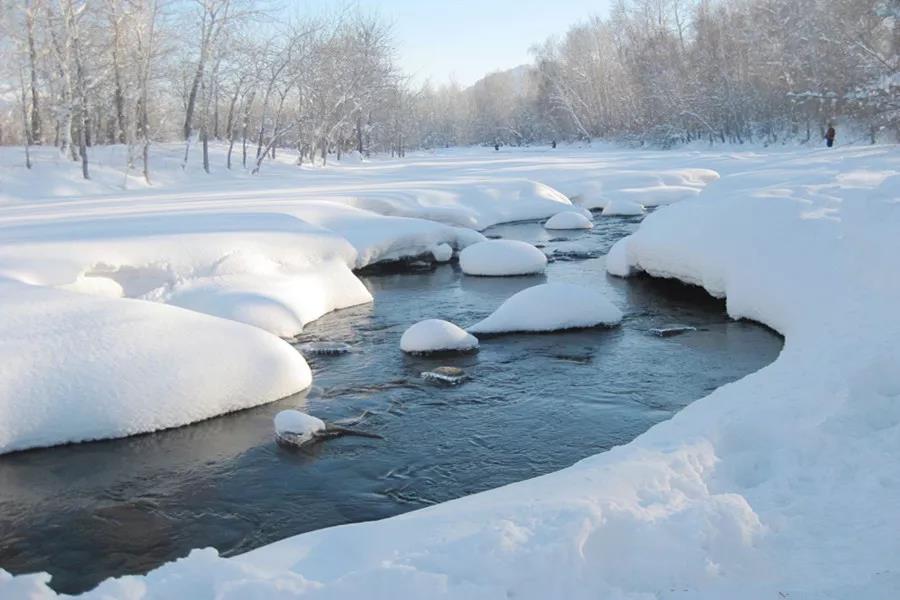 下雪的场景写一段话 2