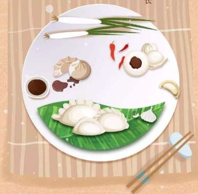 冬至吃饺子