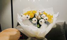 描写做好事开心的句子