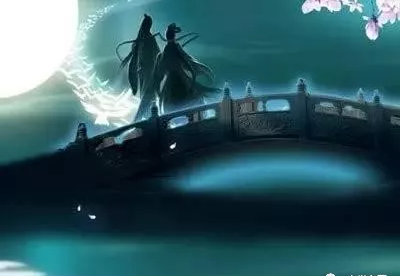 14，浮水的花朵。一种金合欢，两个闲置。 - 李庆钊“一口李子·红恩芳玉秋”