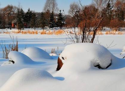 有降雪句的朋友圈1
