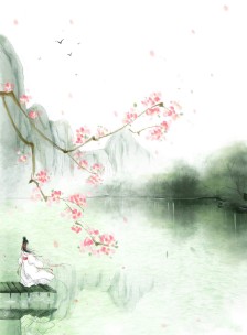 冥想句古风