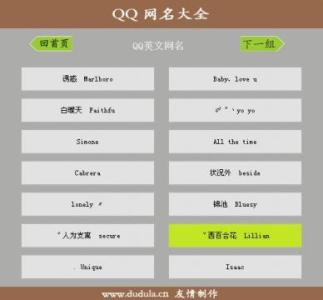 网页名称
