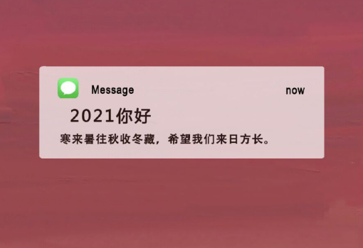 2021消息短句