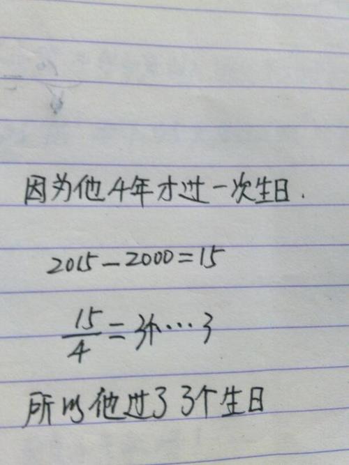 2月29日生日祝福句子