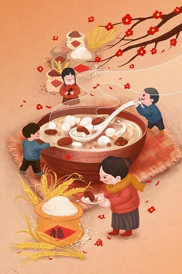 Laba节日问候美丽的句子