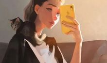 朋友圈发自拍的俏皮文案