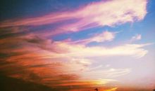 关于晚霞的说说短句