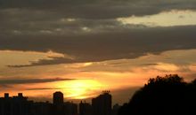 晚霞句子心情短语