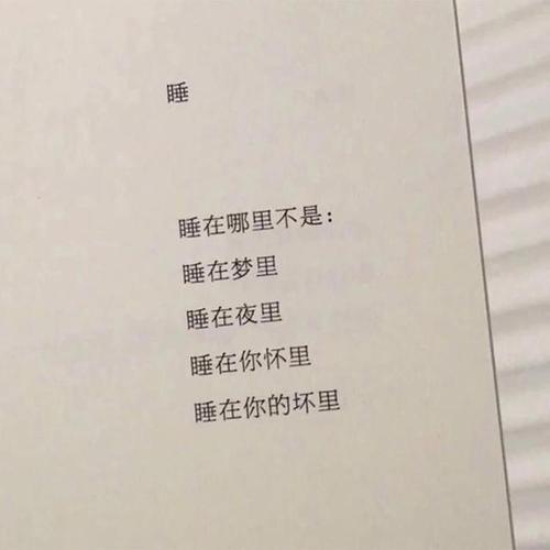 失眠都是习惯的句子
