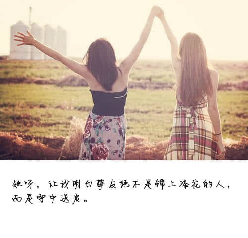 关于朋友圈的经典