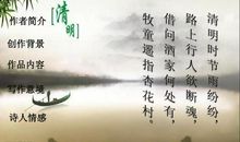 描写清明的古诗大全