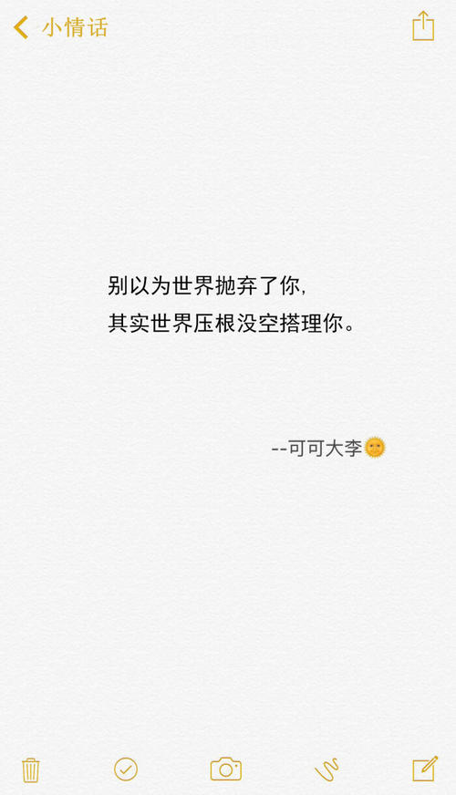 情绪引用短句