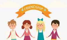 表达与朋友开心的句子