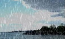 100个绚丽词汇营造细腻描绘下雨的情景：缓缓滑落的水珠，在屋檐上跳跃、击打，无声哭泣着，伴随翠绿沐浴的实体世界，在湍急萧索中豁然清新，如同一场盛大盛宴，火凤舞蹈，无可遏制，漫天铺洒，掠过秋日万物，经年不忘