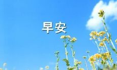在清晨充满正能量的句子,带给你愉快的一天!