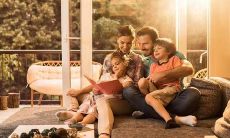 一篇关于全家福的唯美句子，让你感受家庭温馨、幸福美满的氛围