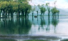 探究湖泊之美：一系列优美的湖泊描述句子盘点