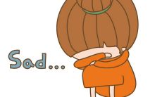 带有悲伤、泪水和悔恨情绪的令人心碎的句子