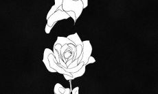 当下雨打击老公的心，他感到失望，无法表达的句子