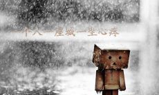 一些发人深省的抒情句子,描述一颗不再热情的心灵