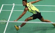 用羽毛球的座右铭：激情、汗水、奋斗和胜利