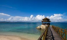 在下雨的清晨,收到的温馨问候短信