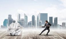 励志座右铭 - 往前看，勇敢前行，积极向上工作的精神信条