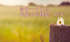 自我鼓励的阳光励志句子,激励自我前行