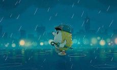 在天气渐渐转凉，下雨纷至沓来之际，向客户发送暖心问候的短信