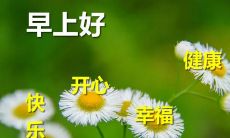 带来温馨感的短小问候语,让你每个早晨都充满温暖!